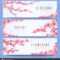 Wedding Banners Template With Spring Japan Sakura, Cherry Throughout Wedding Banner Design Templates