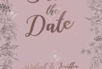 Wedding Invitation, Thank You Card, Save The Date Card. Wedding.. throughout Save The Date Banner Template