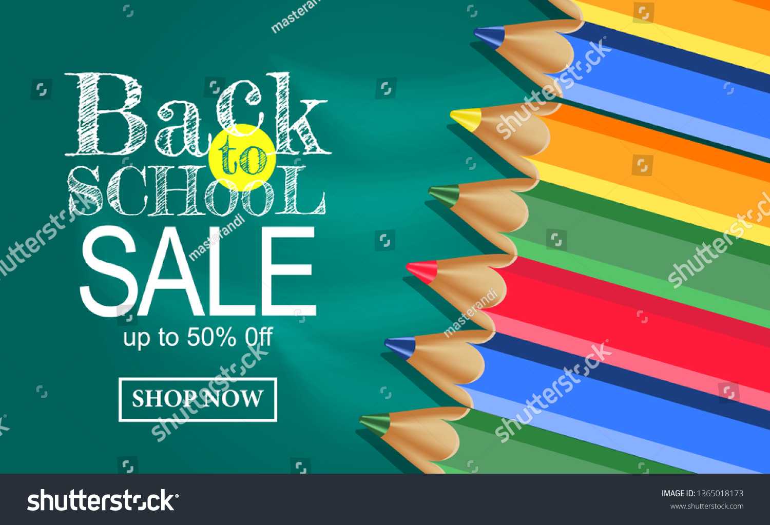 Welcome Back School Sale Banner Template Stock Vector Throughout Welcome Banner Template