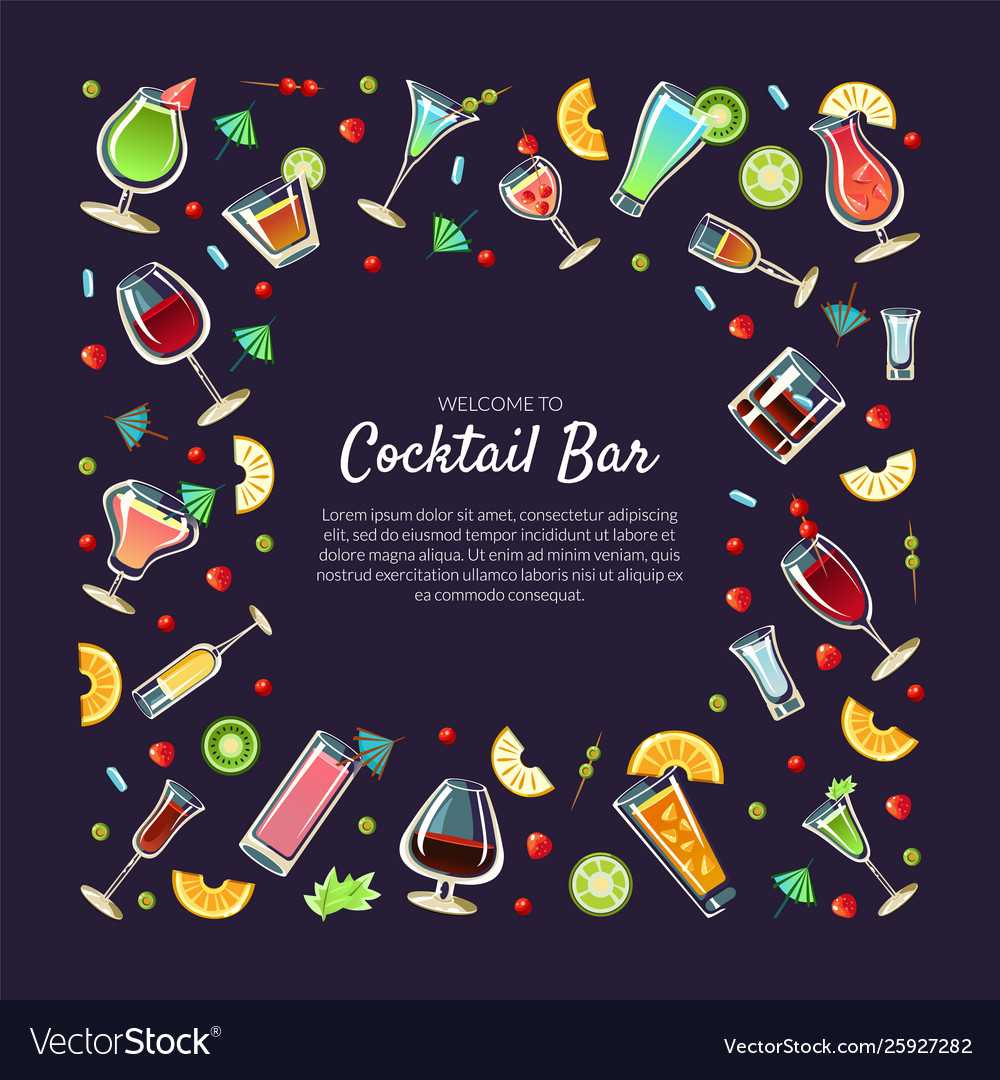 Welcome To Cocktail Bar Banner Template With Place Regarding Welcome Banner Template